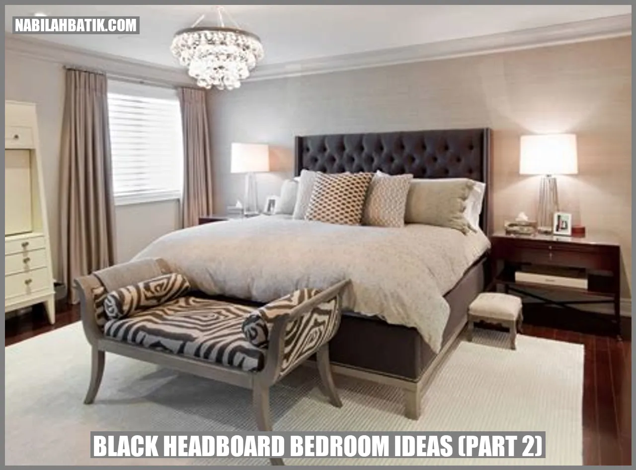 Black Headboard Bedroom Ideas (Part 2)