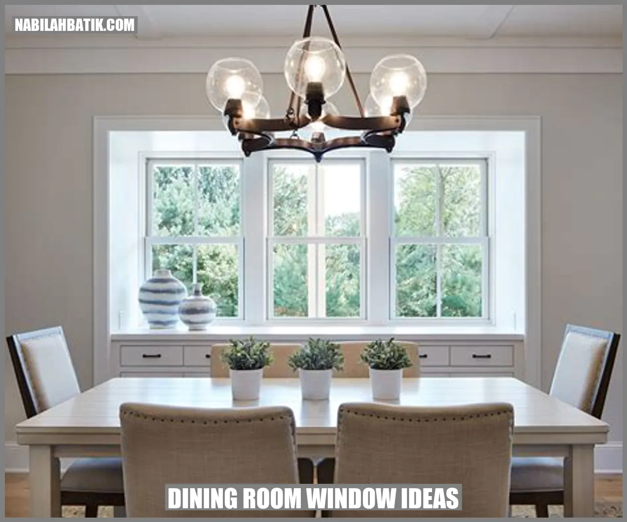 Dining Room Window Ideas
