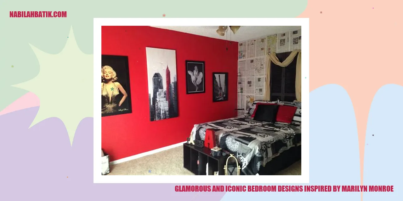 Glamorous and Iconic Bedroom Designs Inspired by Marilyn Monroe