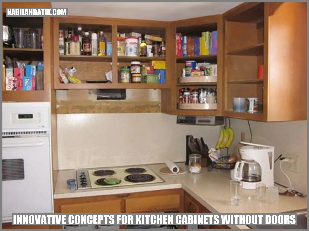 Open Kitchen Cabinets
