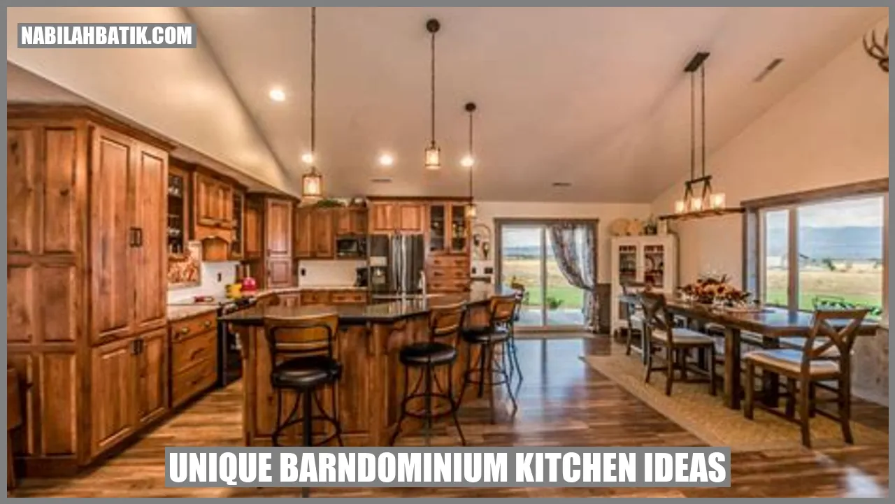 Unique Barndominium Kitchen Ideas